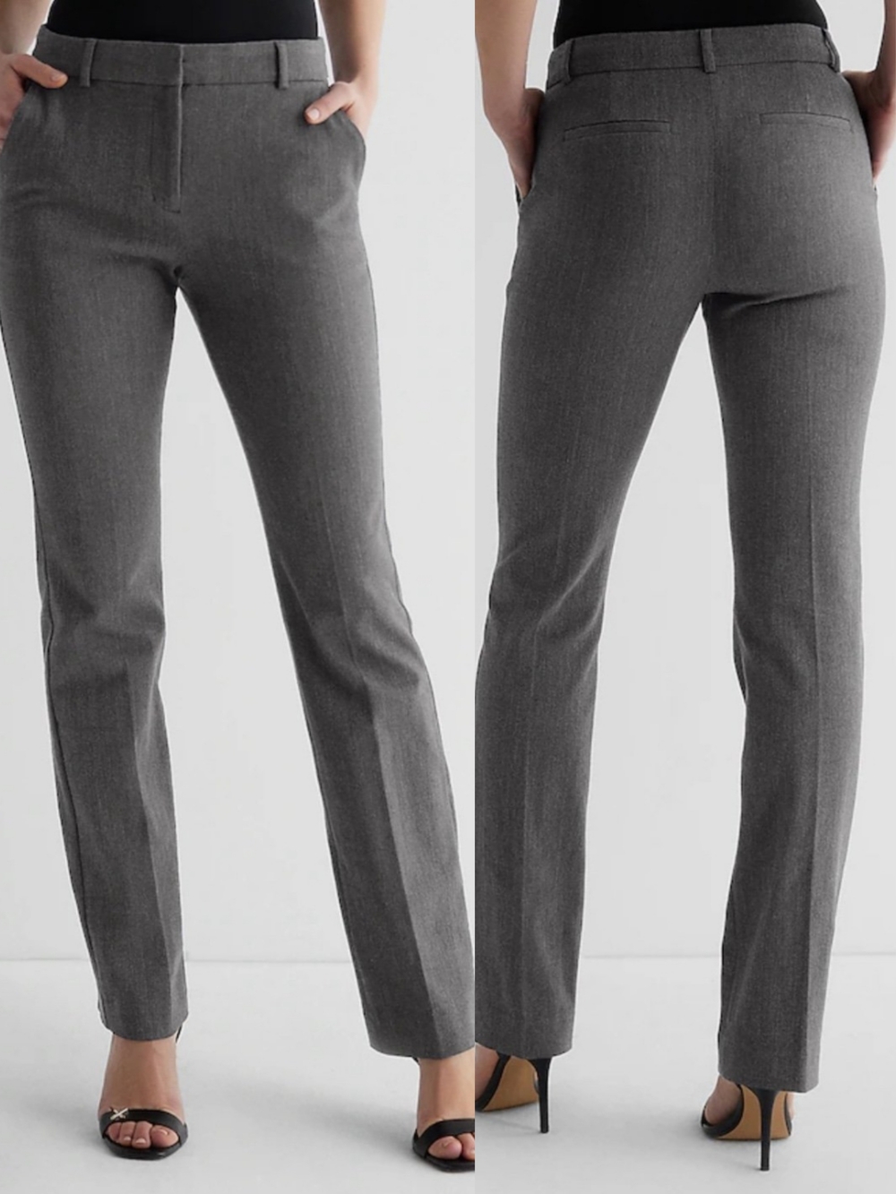Express Columnist Mid Rise Ankle Dress Pants Size 6